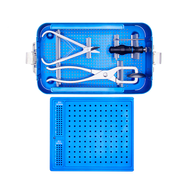 Set instrumen titanium mesh