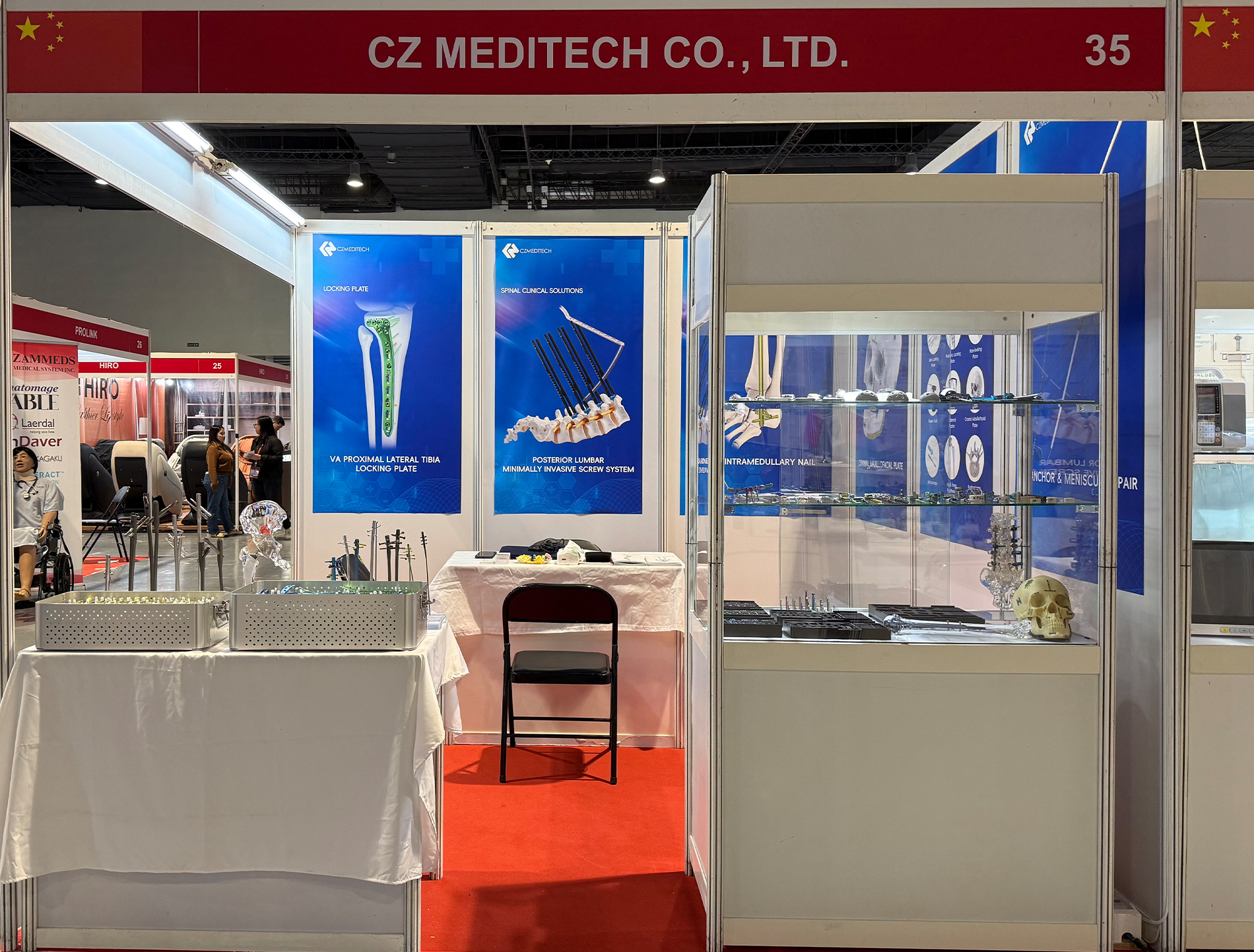 CZMEDITECH Booth 35 at Medical Philippines Expo 2026 in Manila